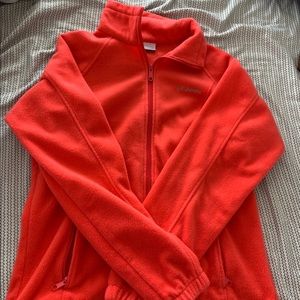 Columbia fleece full zip jacket